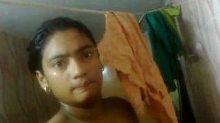 Bathroom nude selfie desi full clip